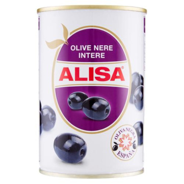 ALISA OLIVE NERE INTERE 425 G