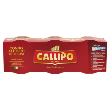 CALLIPO - TONNO ALL'OLIO DI OLIVA -  80 G