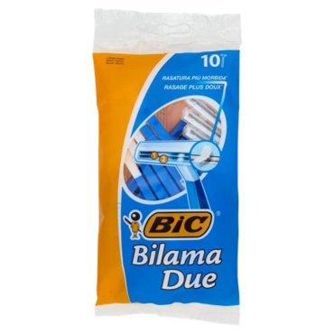 BIC RASOIO BILAMA X10 POUCH