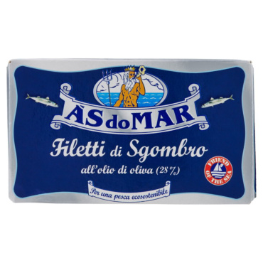 ASDOMAR - FILETTI DI SGOMBRO - 125G/90G SGOCCIOLATO