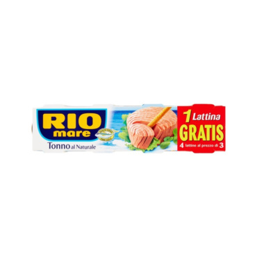 RIO MARE TONNO AL NATURALE 4 X 80 G
