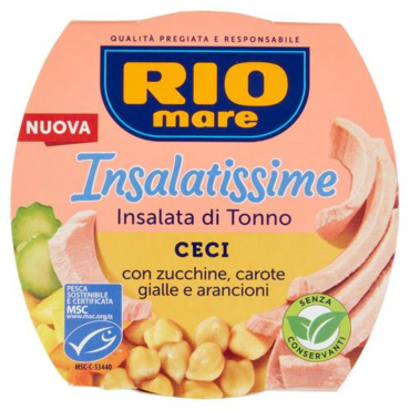 RIOMARE INSALATISSIMA CECI E TONNO 160 GR
