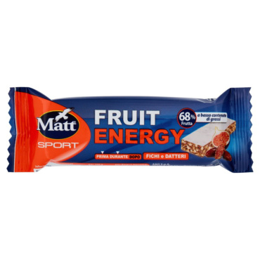 MATT SPORT FRUIT ENERGY FICHI E DATTERI 30 G