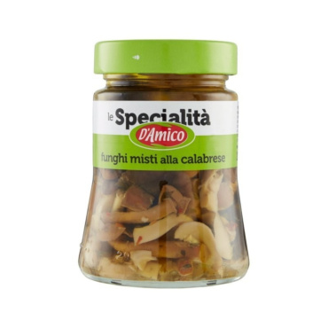 D'AMICO LE SPECIALITÀ FUNGHI MISTI ALLA CALABRESE 280 G