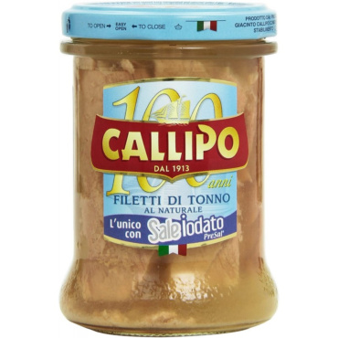 CALLIPO - CALLIPO FILETTI DI TONNO AL NATURALE 170GR