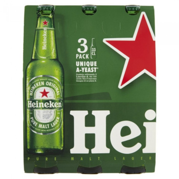 BIRRA HEINEKEN CL. 33X3