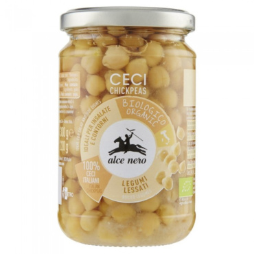 ALCE NERO CECI LESSATI BIOLOGICI 300 G