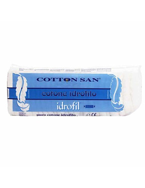 COTONE IDROFILO COTTON SAN OVATTA 80 GRAMMI