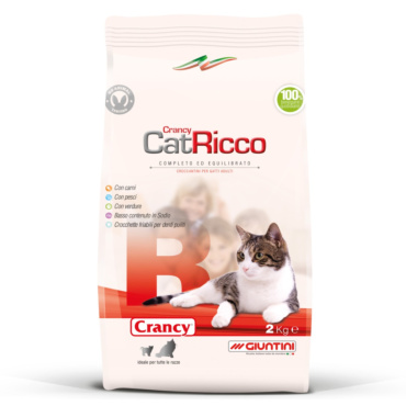 CRANCY SNACK RICCO ALIMENTO COMPLETO PER GATTI ADULTI  2KG