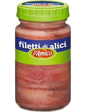 D'AMICO FILETTI DI ALICI 140GR