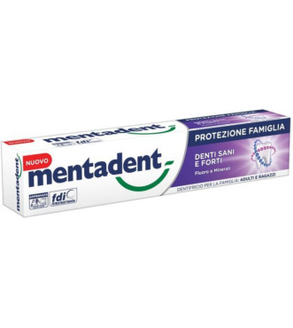 MENTADENT DENTRIFICIO PROTEZIONE FAMIGLIA DENTI FORTI E SANI 75ML