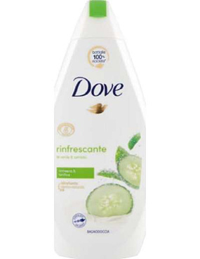 DOVE BAGNODOCCIA RINFRESCANTE TÈ VERDE & CETRIOLO 450 ML