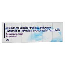 PP FAZZOLETTI 4VELI 18X9