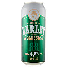 BARLEY LAGER BEER CLASSIC 500 ML