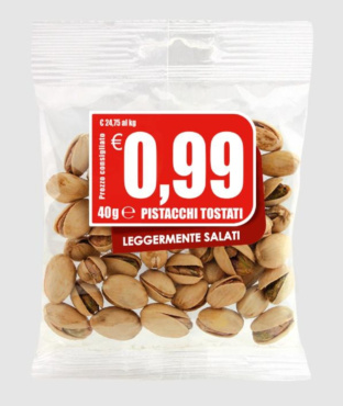 EUROCOMPANY - PISTACCHI TOSTATI - 40 G