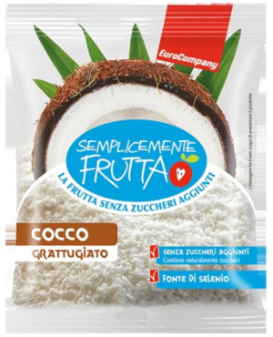 SEMPLICEMENTE FRUTTA, EUROCOMPANY - COCCO GRATTUGIATO 250GR