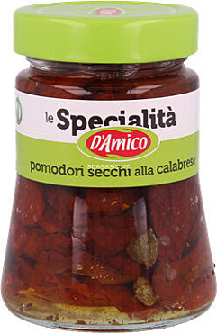 D'AMICO - POMODORI SECCHI ALLA CALABRESE - 160 G