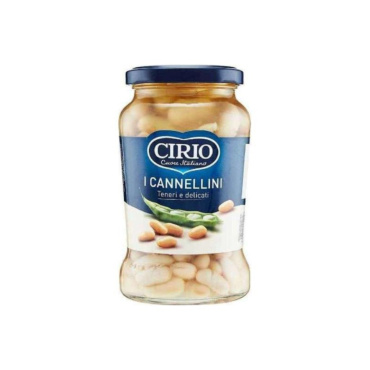 CIRIO FAGIOLI CANNELLINI VETRO 370GR