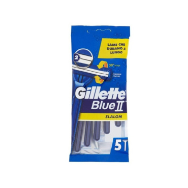 GILLETTE BLUE II RASOIO USA E GETTA - 5PZ