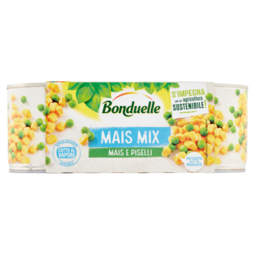 BONDUELLE MAIS MIX MAIS E PISELLI 3 X 170 G