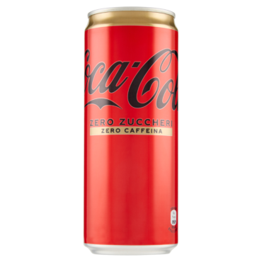 COCA-COLA ZERO ZUCCHERI SENZA CAFFEINA 330 ML (LATTINA)