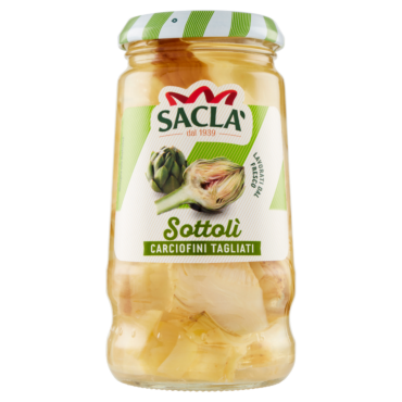 SACLA - CARCIOFINI TAGLIATI SOTTOLI - 285G