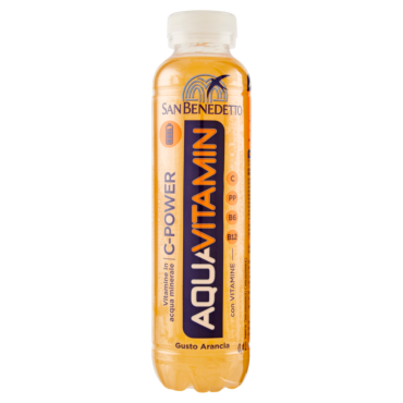 SAN BENEDETTO AQUAVITAMIN C-POWER GUSTO ARANCIA 0,4 L