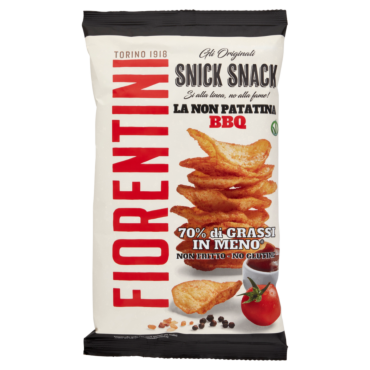 FIORENTINI GLI ORIGINALI SNICK SNACK LA NON PATATINA BBQ 65 G