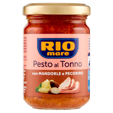 RIO MARE PESTO AL TONNO CON MANDORLE E PECORINO 130 G