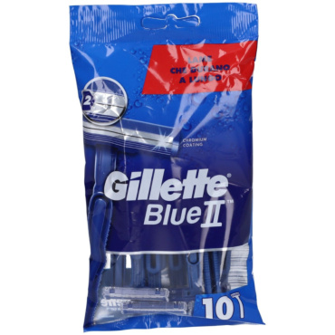 GILLETTE BLUE II X10