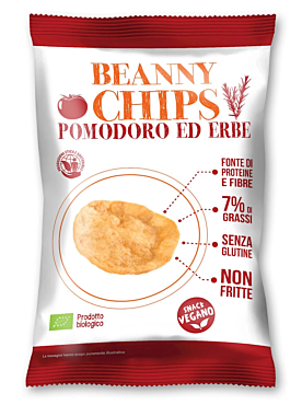 BEANNY CHIPS POMODORO-ERBE SENZA GLUTINE BIO 40G