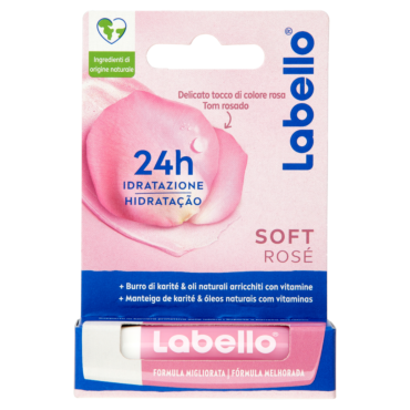 LABELLO BURROCACAO SOFT ROSE' 24H IDRATAZIONE 4.8GR