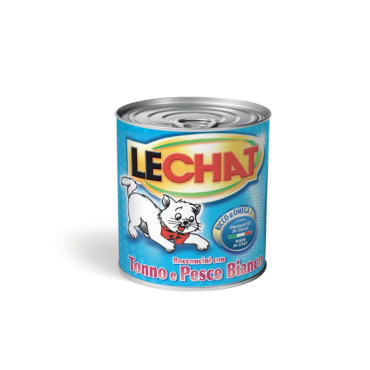 LECHAT BOCCONCINI CON TONNO E PESCE BIANCO 720 G