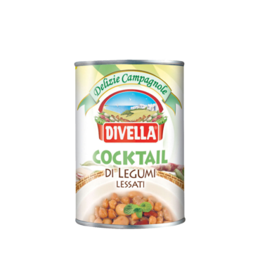 DIVELLA - COCKTAIL DI LEGUMI LESSATI 400GR