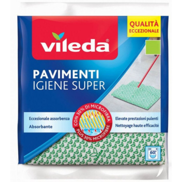 PANNO PAVIMENTI VILEDA 50X45 IGIENE SUPER ASSORBENTE