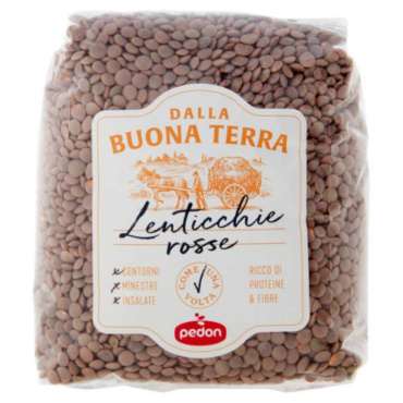 PEDON BUONA TERRA LENTICCHIE ROSSE GR.500