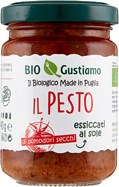 BIO GUSTIAMO - POMODORI SECCHI DI PUGLIA 140GR