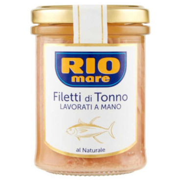 RIO MARE - FILETTI DI TONNO LAVORATI A MANO AL NATURALE - 126 G