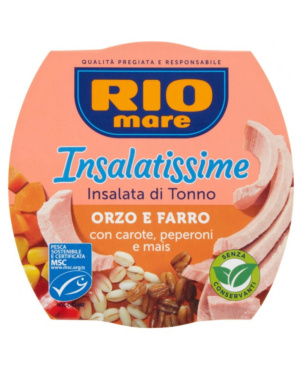 RIO MARE "INSALATISSIME" 160GR ORZO FARRO E TONNO