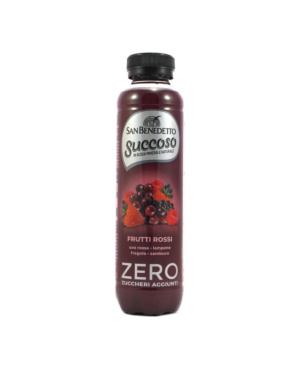SAN BENEDETTO SUCCOSO ZERO FRUTTI ROSSI 0,40L