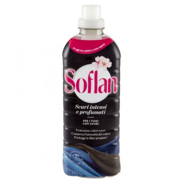 SOFLAN DETERSIVO LIQUIDO, PER CAPI SCURI 900 ML