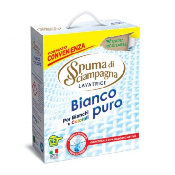 SPUMA DI SCIAMPAGNA BIANCO PURO LAVATRICE 92 MISURINI 4140GR