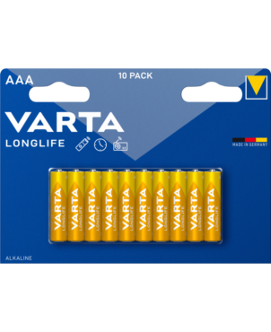 VARTA LONGLIFE AAA MINISTILO BLISTER 10PZ