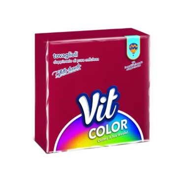 TOVAGLIOLI IN CARTA VIT ROSSO 2V 33X33 PZ25
